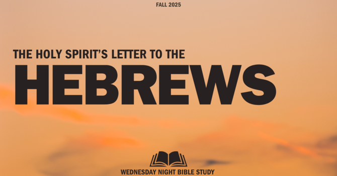 Hebrews Bible Study