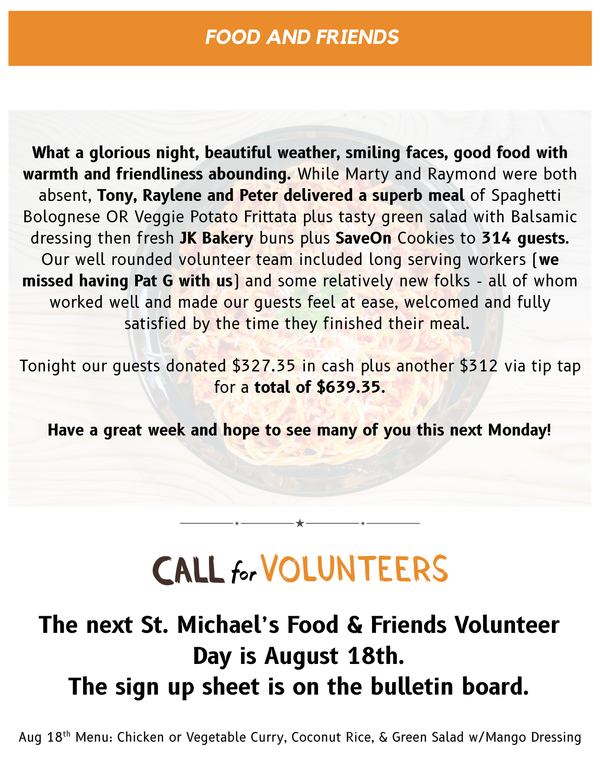 Food & Friends
