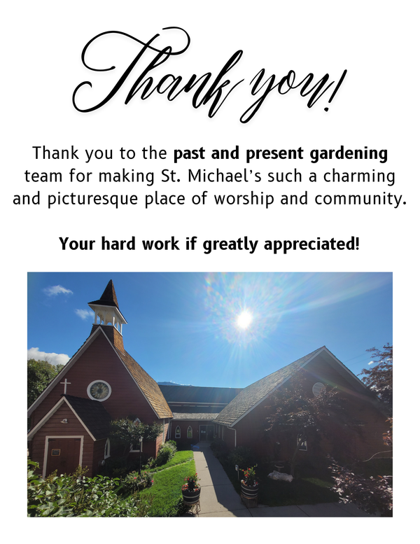 Gardening Team Shout Out