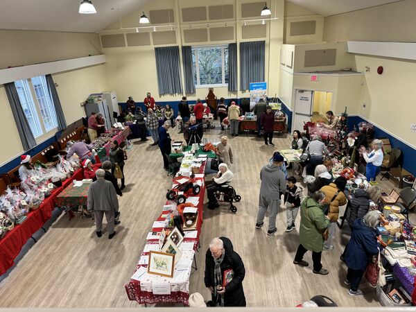 Planning meeting for the Christmas Fair