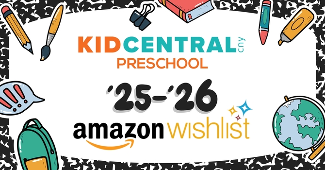 '25-'26 KCCNY Preschool Amazon Wishlist