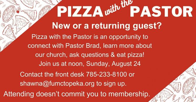 Pizza with the Pastor