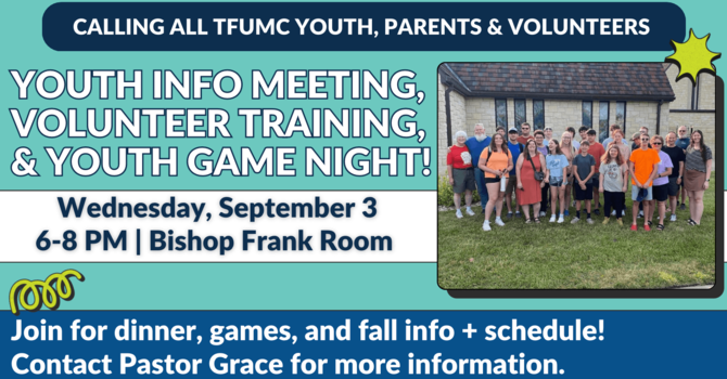 Youth Info & Volunteer Training