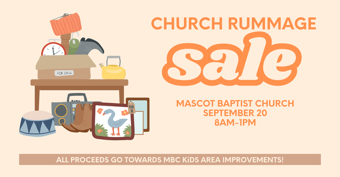 Church Rummage Sale