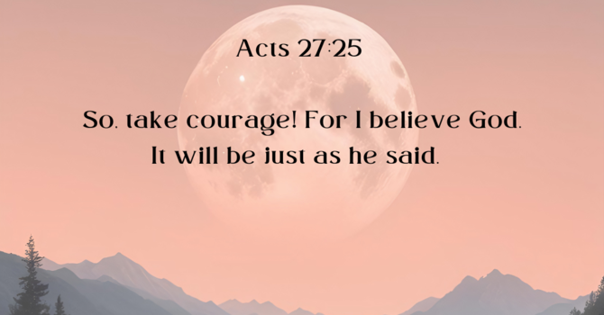 Acts 27:25  image