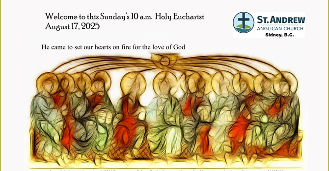 August 17, 2025  10 a.m. Holy Eucharist image