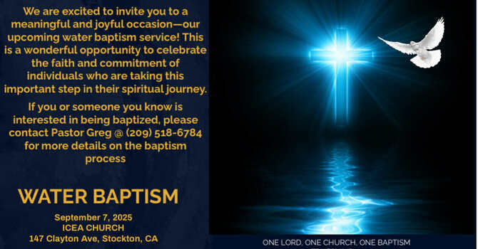Water Baptism
