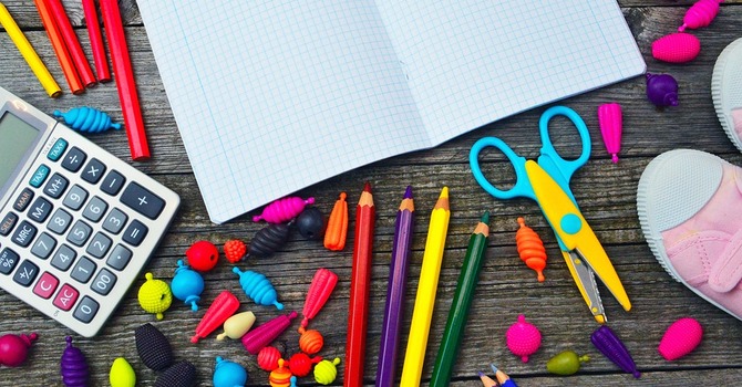 Collecting School Supplies! image