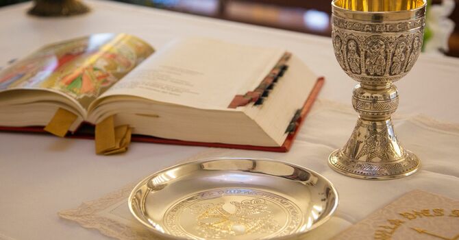 Want to Learn About the Symbols of the Sacred Elements in the Eucharist?