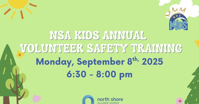 NSA Kids Volunteer Safety Training