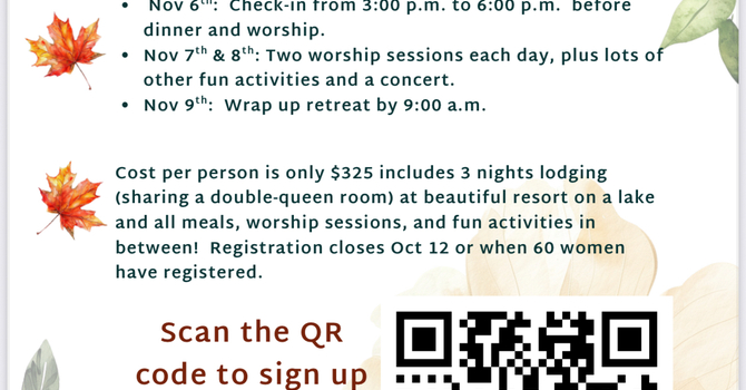 Fall Retreat