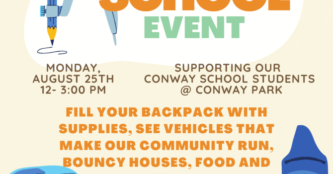 Conway Community Back to School Event