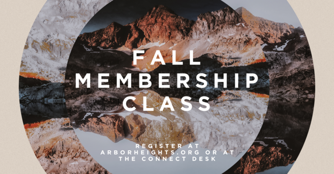 Fall Membership Class