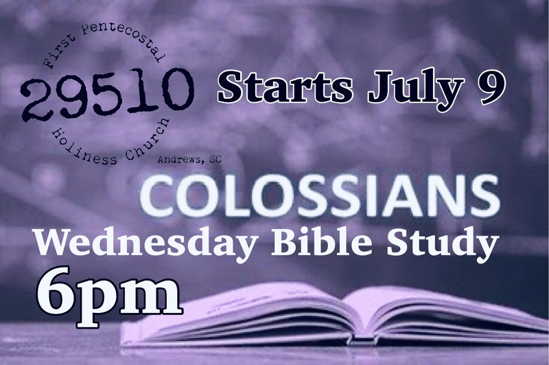Bible Study - Colossians 3