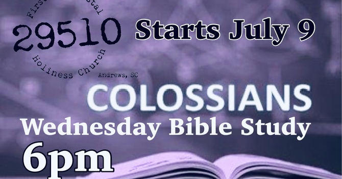 Bible Study - Colossians 1