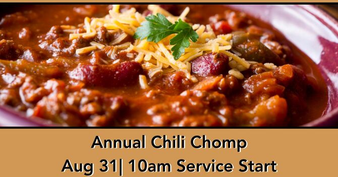 Annual Chili-Chomp Sunday