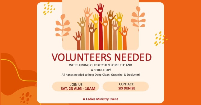 Ladies Church Work Day