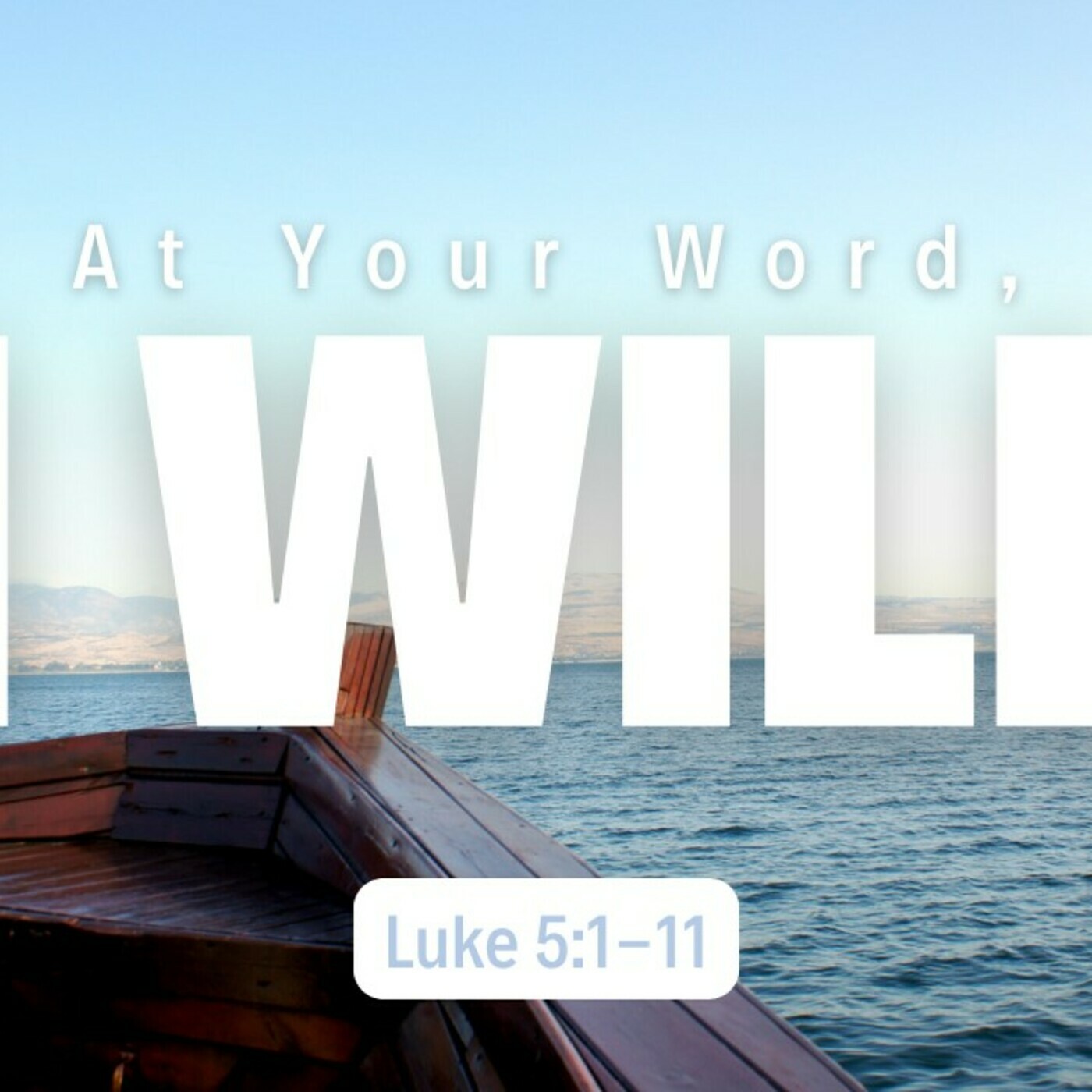 At Your Word, I Will thumbnail