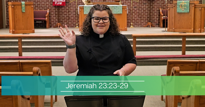 Jeremiah 23:23-29