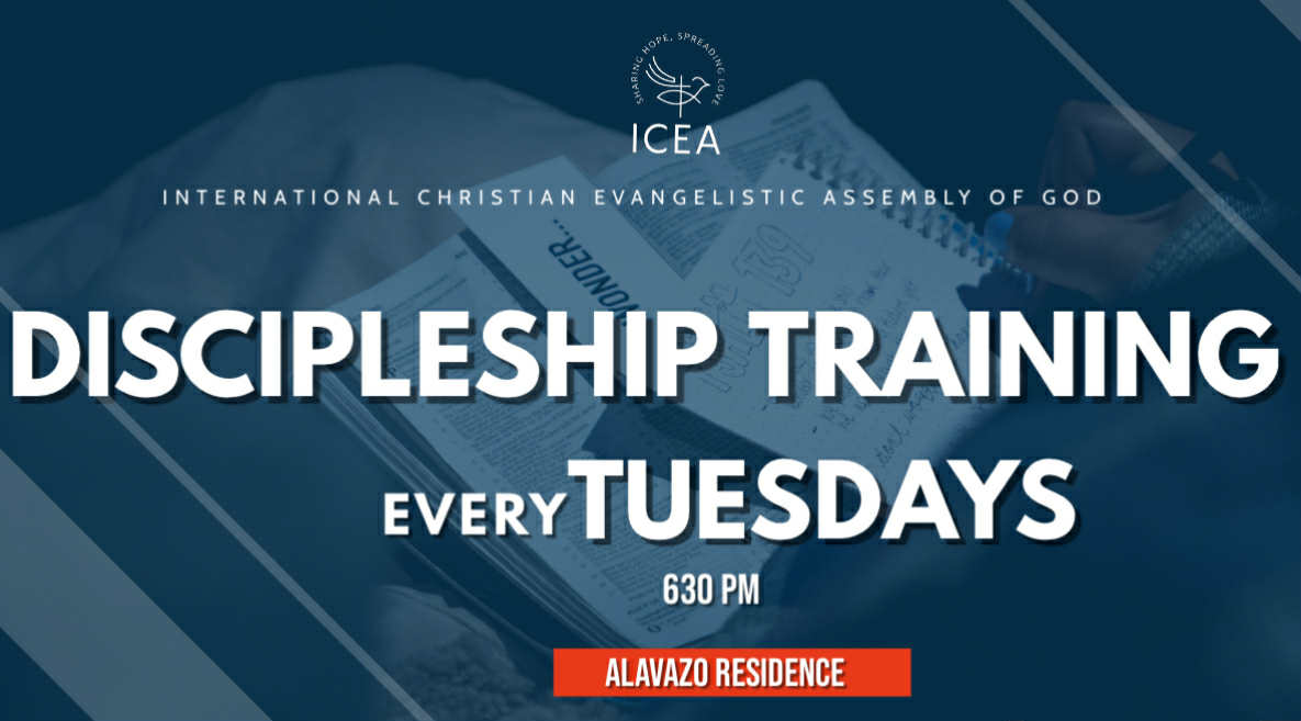 Discipleship Training | International Christian Evangelistic Assembly ...
