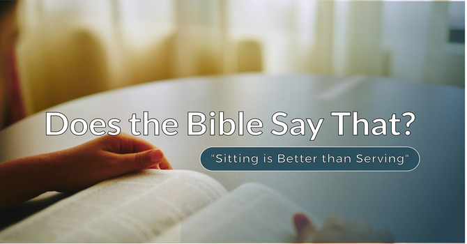 Does the Bible Say That?