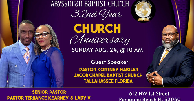 CHURCH 32nd YEAR ANNIVERSARY
