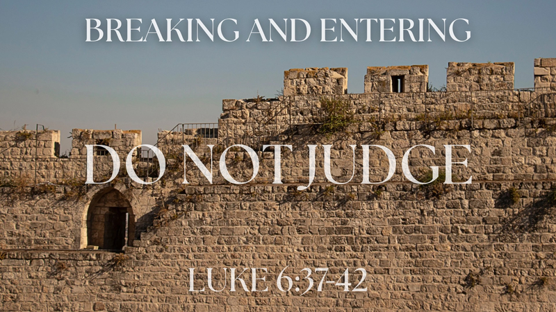 Do Not Judge