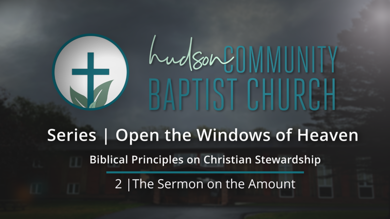 2 | The Sermon on the Amount