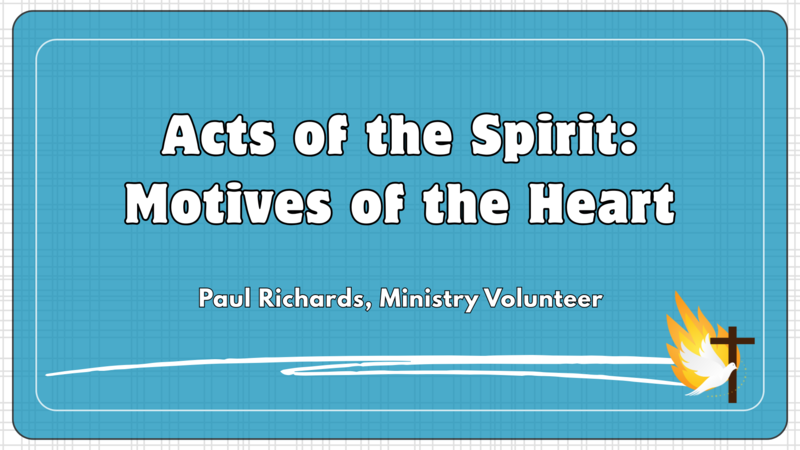 "Motives of the Heart"