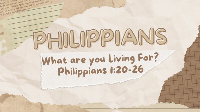 What Are You Living For?