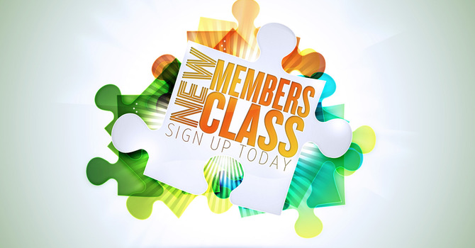 New Members Class