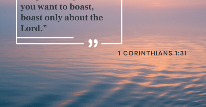 1 Corinthians 1:31 image