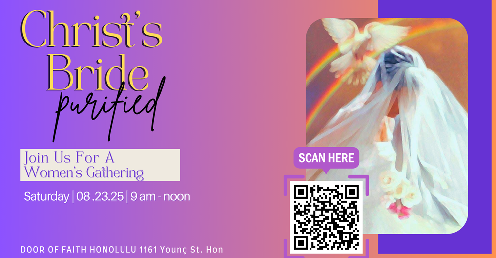 Christ’s Bride Purified