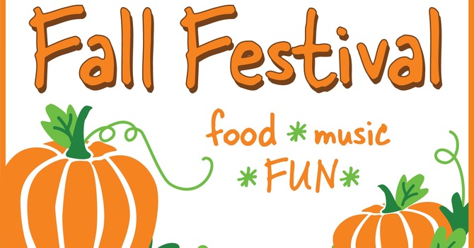 SAVE THE DATE - Fall Festival