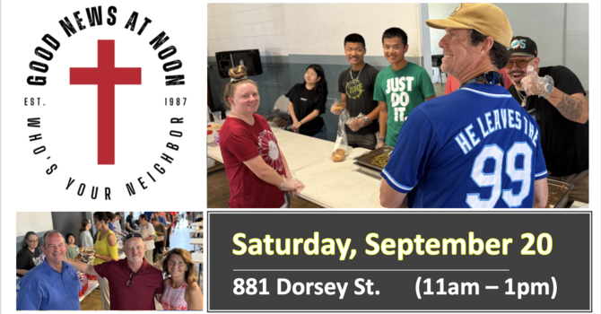 Good News at Noon (3rd Saturday)