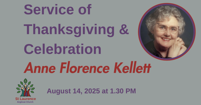 Memorial Service for Anne Kellett image