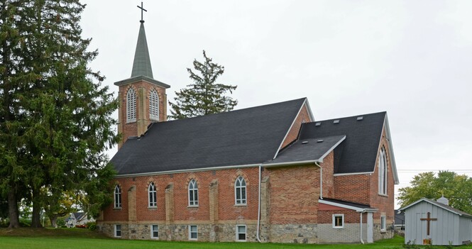 Bishop's Visit - Christ Church, Markdale