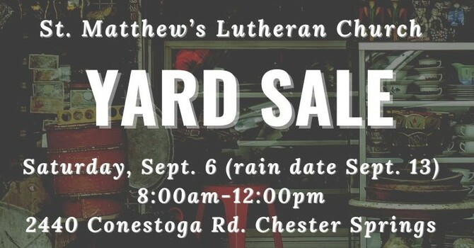 St. Matthew's Yard Sale