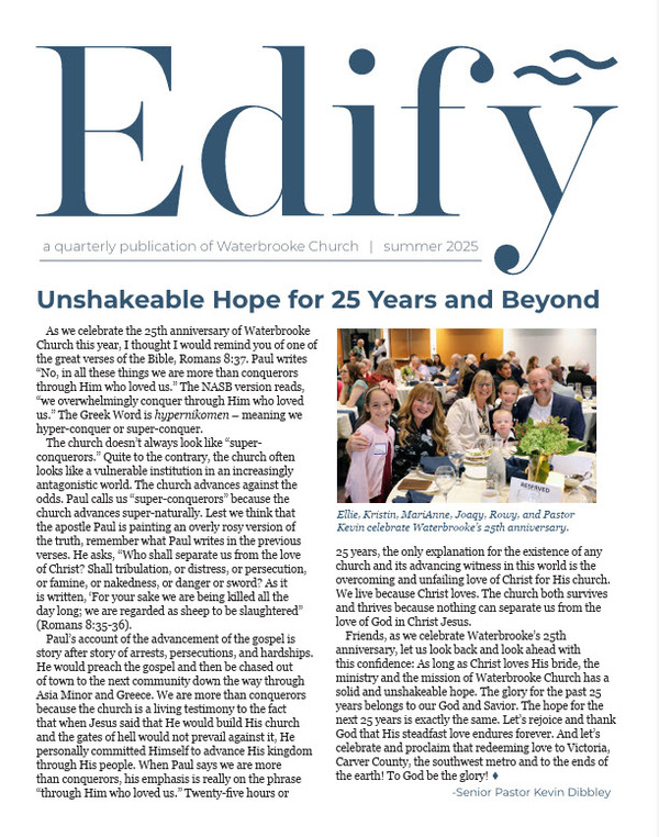 Edify Summer 2025 Edition