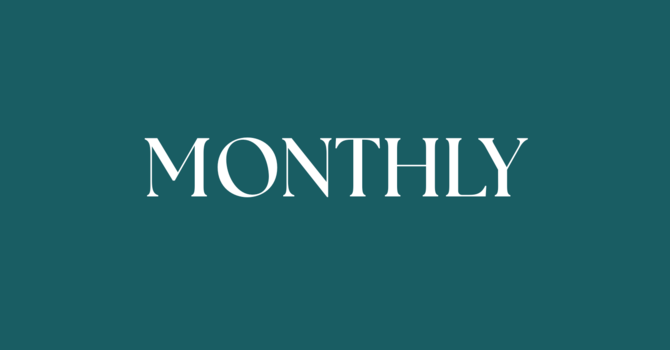 Monthly Prayer Focus