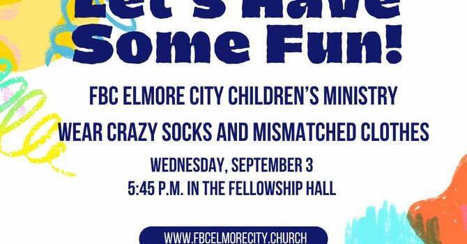 Children's Ministry- See information below!