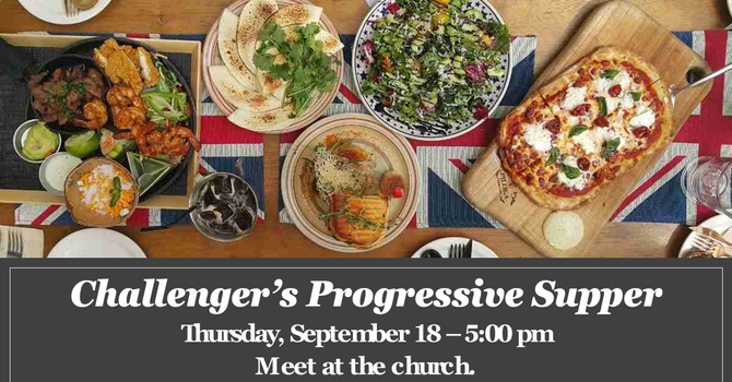 Challenger's 55+ Progressive Supper
