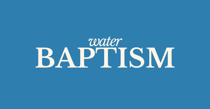 Baptism Sunday