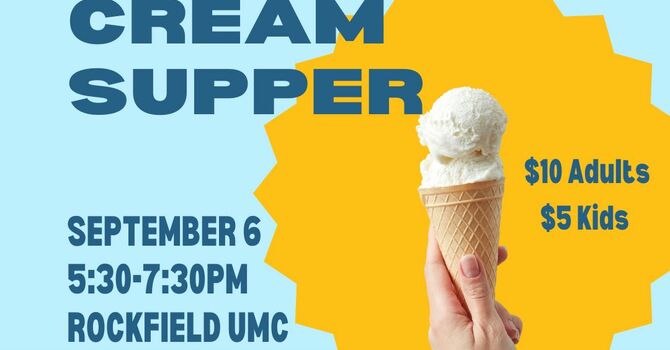 Ice Cream Supper