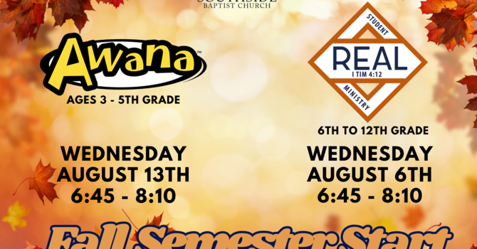 AWANA / Real Teens! Classes