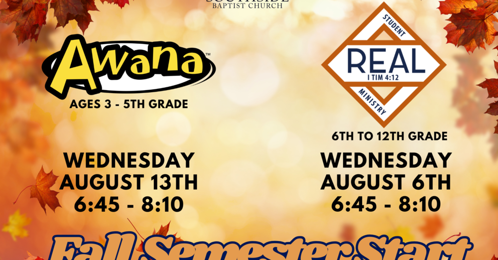 AWANA / Real Teens! Classes