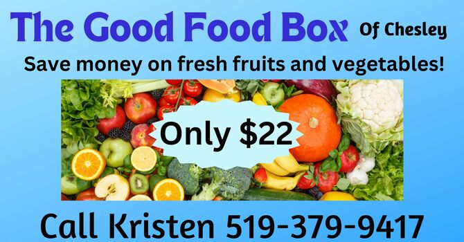 The Good Food Box is Back!