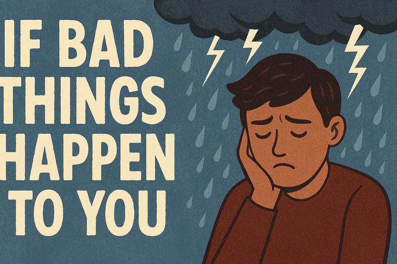 If Bad Things Happen To You...