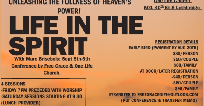 Life In The Spirit Conference