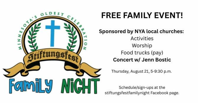 Stiftungsfest Family Night FREE! image